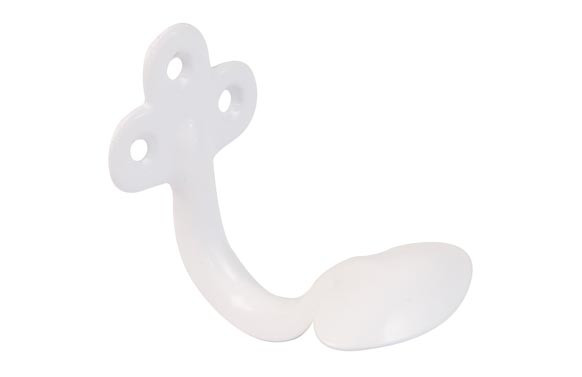 COLGADOR MODELO 2ACERO BLANCO EPOXI