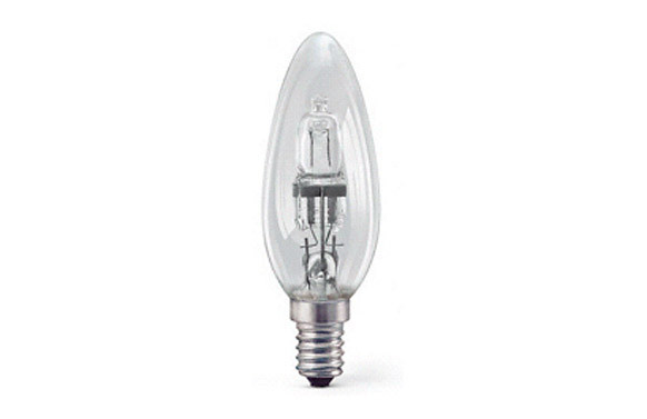 LAMPARA ECO HALOGENA VELA 28W E14 245LM