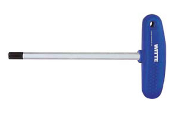 LLAVE T HEXAGONAL TRIAX 5 X200
