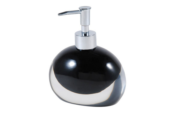 DOSIFICADOR BAÑO RESINA NEGRO