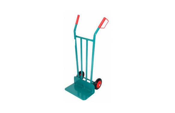CARRETILLA ALMACEN PALA FIJA RUEDA MACIZA 300KG-115X50X25CM