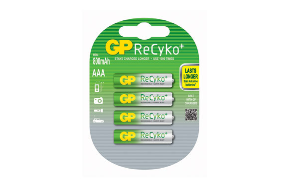 PILA RECARGABLE RECYKO (BL.4) AAA LR3 850MAH