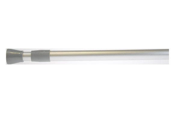 BARRA CURVA CORTINA BAÑO INOX 80 X 80 CM