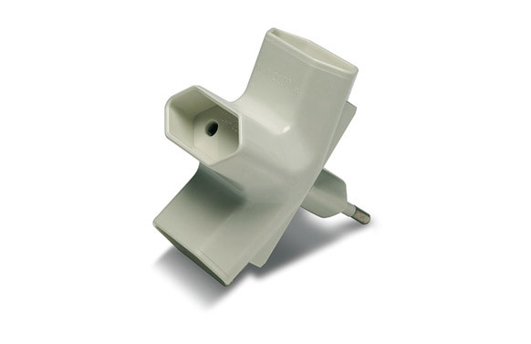 ADAPTADOR 10A 3 TOMAS 250V