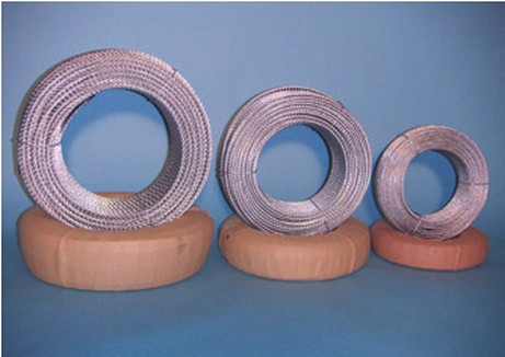 CABLE ACERO GALV RECUBIERTO DE PE NEGRO (ESP GYM) ROLLO 100 M 4X6 GIMNASIO