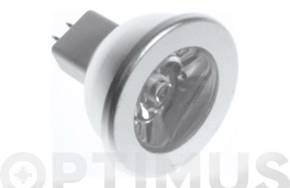 BOMBILLA LED DICROICA MR16 LUZ FRIA 1W