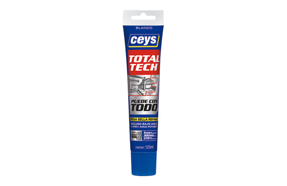 MASILLA MS-TECH TUBO 125 ML. BLANCO