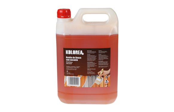 ACEITE LINAZA CON SECANTE 5 LITROS
