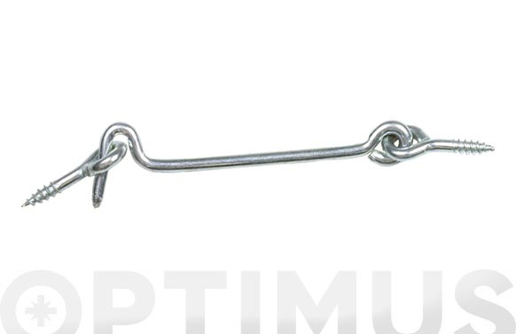 ALDABILLA VENTANA ZINCADAØ4X100 MM