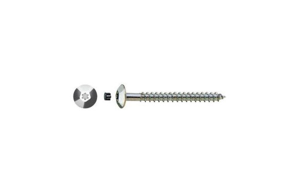 TIRAFONDO INVIOLABLE TORX 7X85 ZINC