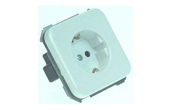 BASE ENCHUFE 2P+TT BLANCO SERIE 31