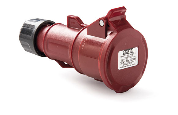 BASE AEREA CETAC 3P+T 16A 400V IP44