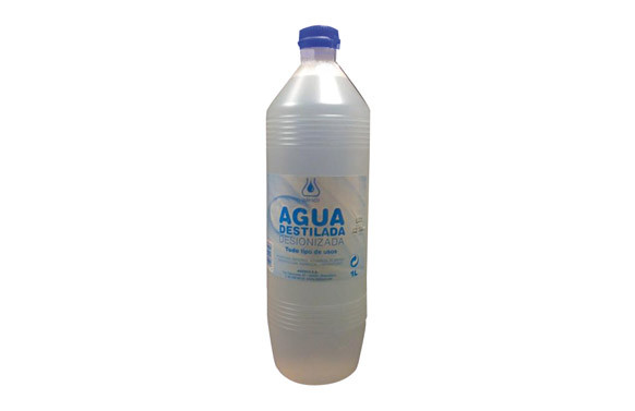 AGUA DESTILADA 1 LITRO