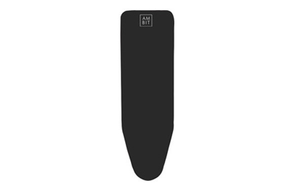 FUNDA MESA PLANCHAR NEGRA-140X55