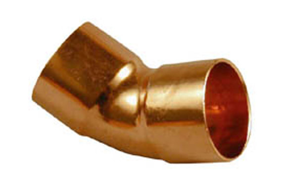 CURVA COBRE 45º HEMBRA-HEMBRA 18 5041CU