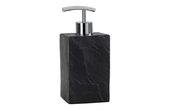 DISPENSADOR JABON PIZARRA ANDREA 8,5X7,5X11CM