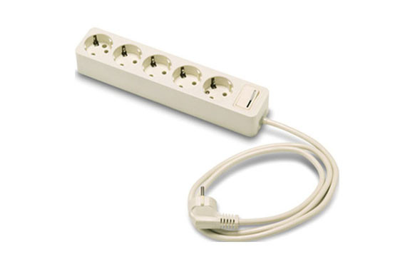 BASE MULTIPLE CON INTERRUPTOR 3 TOMAS 1,5MT