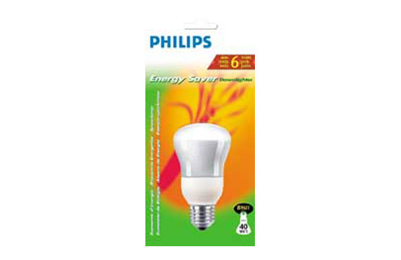 LAMPARA AHORRO MINI REFLECT BL R63 8W E27