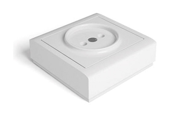 BASE SUPERFICIE S/TT 10A 250V BLANCO