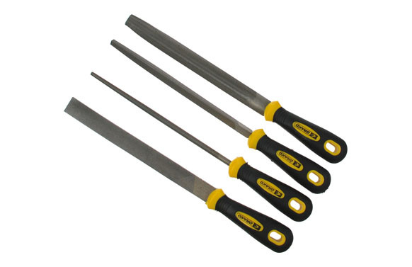 LIMA DRAKO C/MGO JUEGO 4 PZ 8\"/200 MM