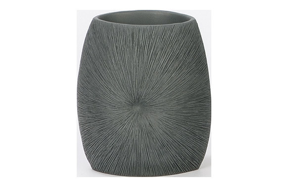 VASO BAÑO CORAL RDO ANDREA BA10282-GRIS