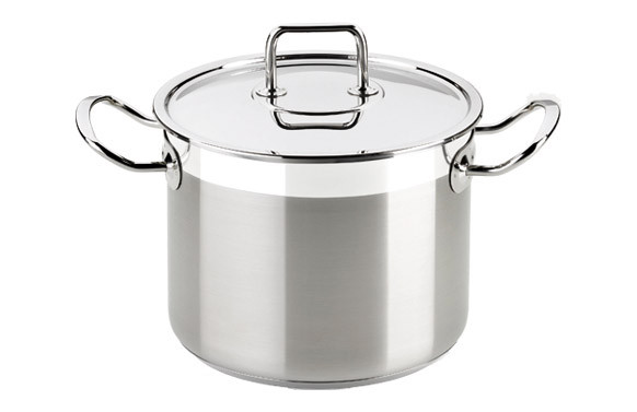OLLA CON TAPA PROFESIONAL 18 CM