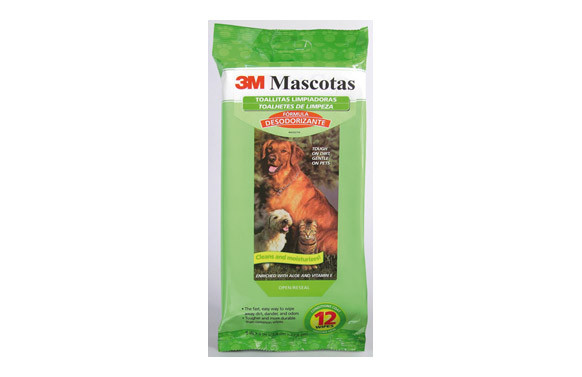 TOALLITAS LIMPIADORAS ANIMALES 12U-22.8CM