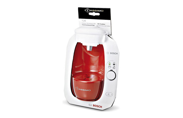 CARATULA PARA CAFETERA TASSIMO 2001 ROJO