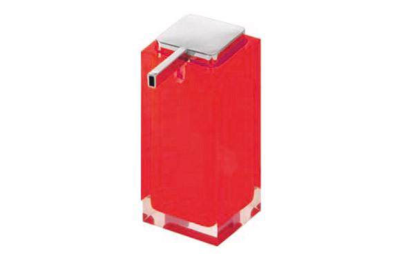 DOSIFICADOR JABON DISEÑO RAINBOW RA80-ROJO