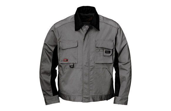 CAZADORA ALGODON STRETCH GRIS T.M