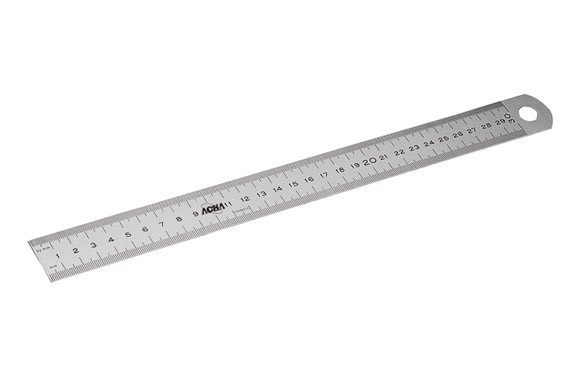 REGLA SEMIRIGIDA INOX 300MM
