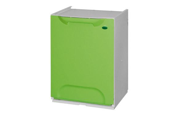 CONTENEDOR BASURA SELECTIVO PISTACHO