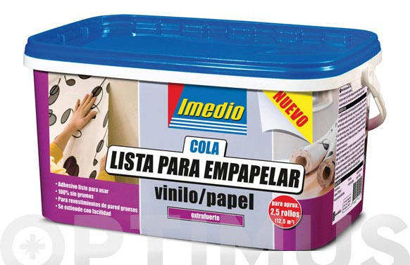 COLA LISTA EMPAP. VINILIC/PAPEL 2.5KG