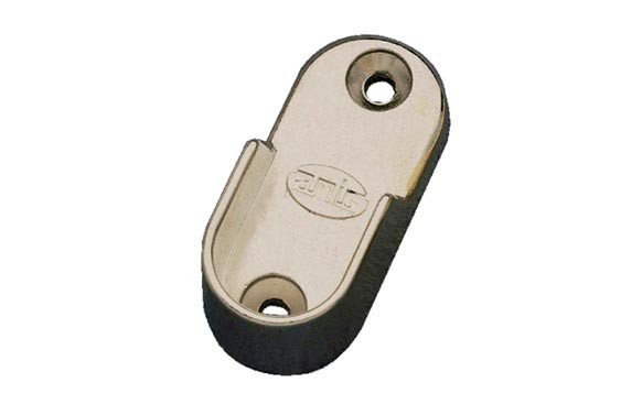 SOPORTE TUBO ARMARIO LATERAL MODELO 730X15X45MM ALUMINIO NIQUELADO 2 UDS 8413023421547