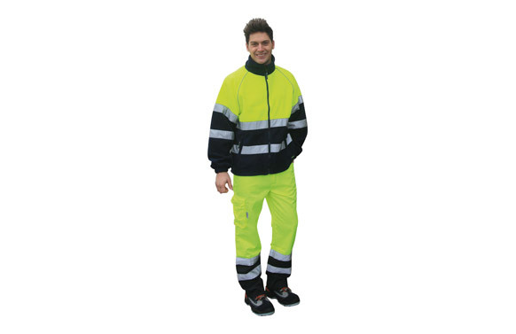 FORRO POLAR BICOLOR ANDES ALTA VISIBILIDAD T.M