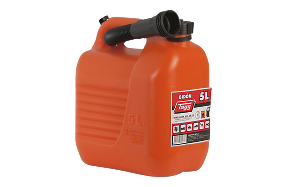 BIDON CON CANULA PARA COMBUSTIBLE 5 L