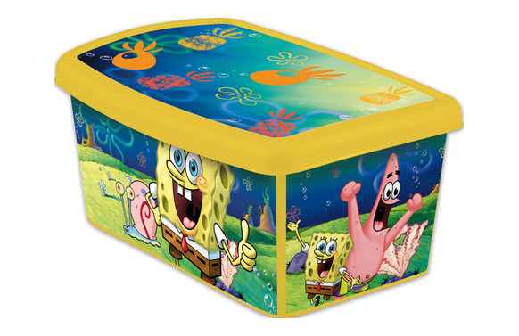 CAJA ORGANIZADORA BOB ESPONJA 289X194X130