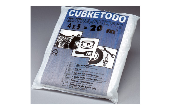 PLASTICO CUBRETODO GRUESO 4 MT X 5 MT 40 MICRAS