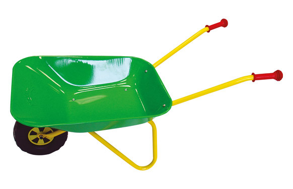 CARRETILLA JARDIN INFANTIL CUBETA METAL 80X38X41 CM