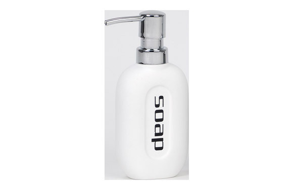 DISPENSADOR JABON CERAM SOAP BA11246-BLANCO