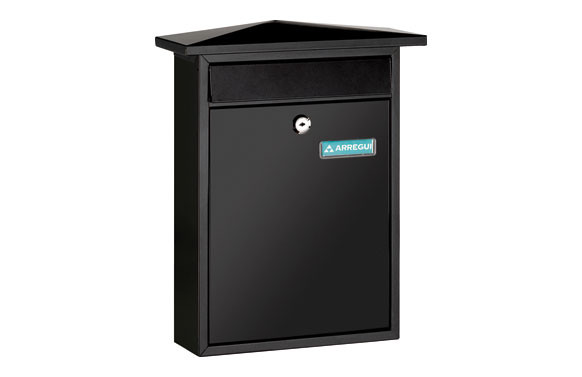 BUZON EXTERIOR ACEROHOME NEGRO