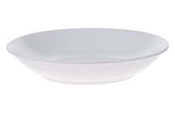 PLATO PORCELANA BLANCA COUPE HONDO 21 CM