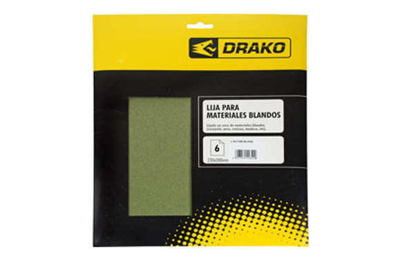 HOJA PAPEL LIJA (BL 6U) N. 6 GR 100