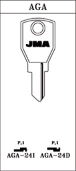 LLAVE ACERO AGA-24I