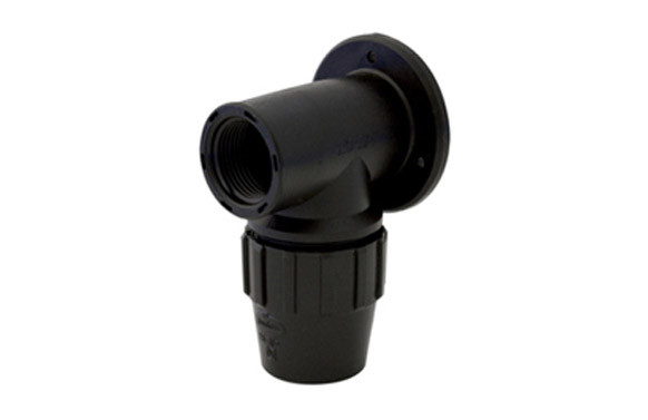 CODO PLACA AQUA CENTER 25 MM X 3/4\"