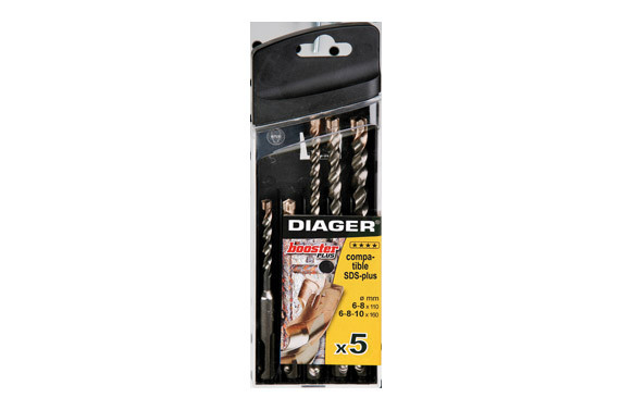 BROCA SDS PLUS BOOSTER JUEGO 5 PIEZAS