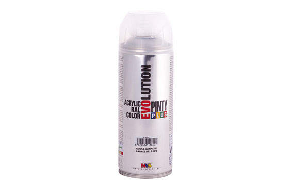 PINTURA SPRAY ACRILICA BRILLO 520 CC TRANSPARENTE