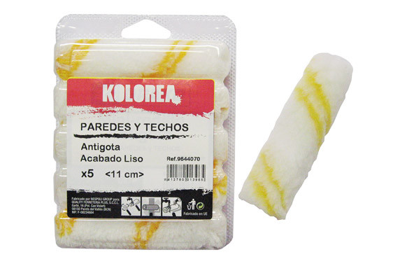 MINI RODILLO RECAMBIO ANTIGOTA 11 CM (5UND)