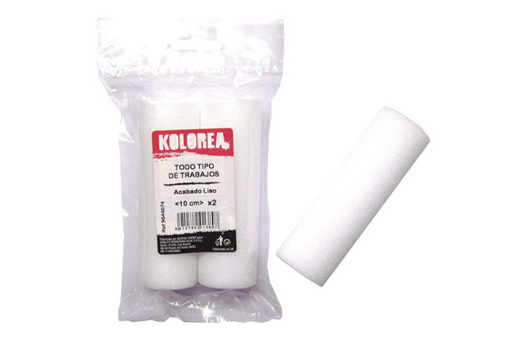 MINI RODILLO RECAMBIO ESPUMA 10 CM (2UND)