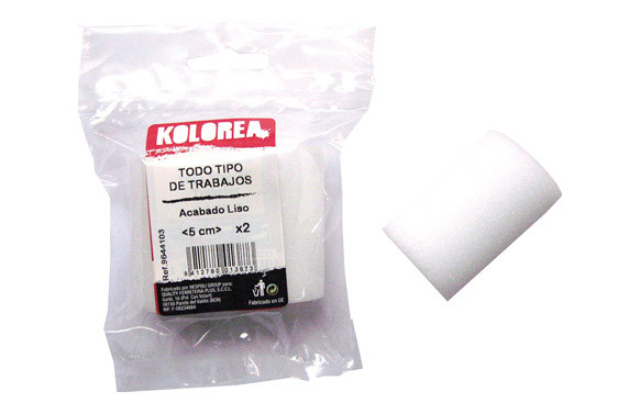 MINI RODILLO RECAMBIO ESPUMA 5 CM (2UND)
